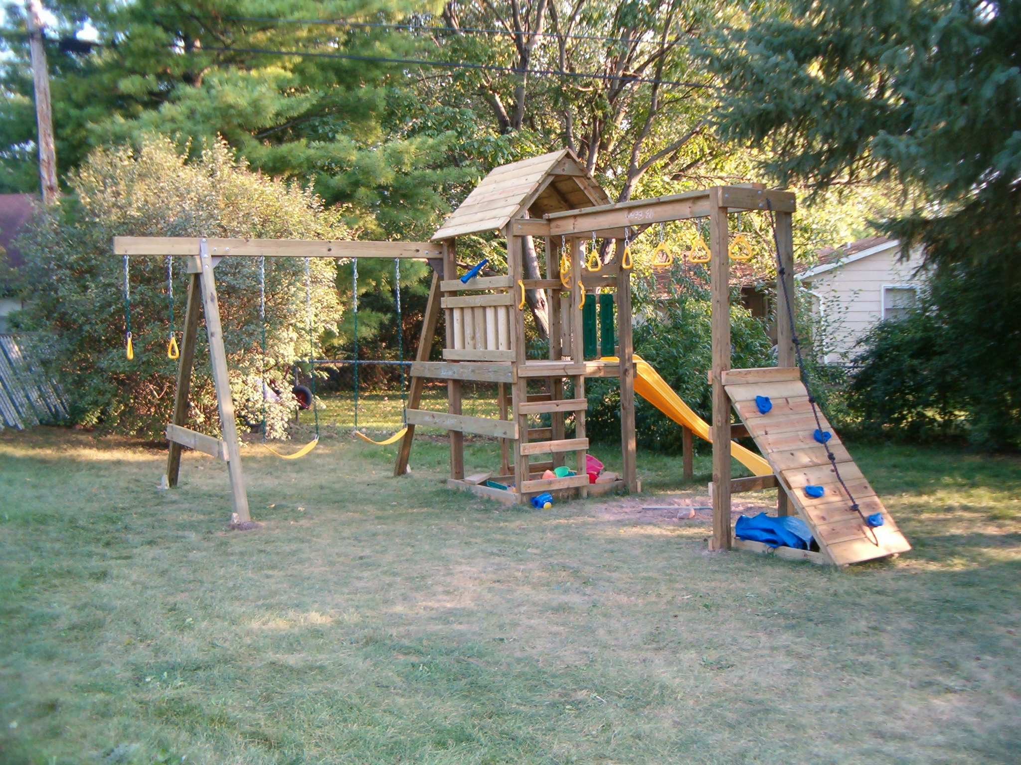 backyard play structures