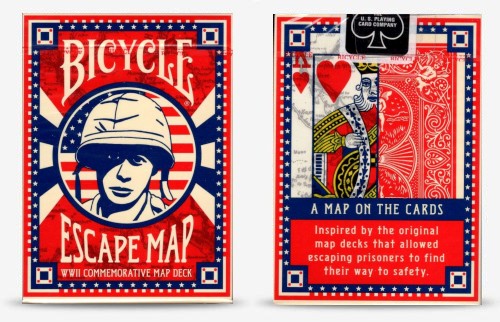 Escape Map Playing Cards