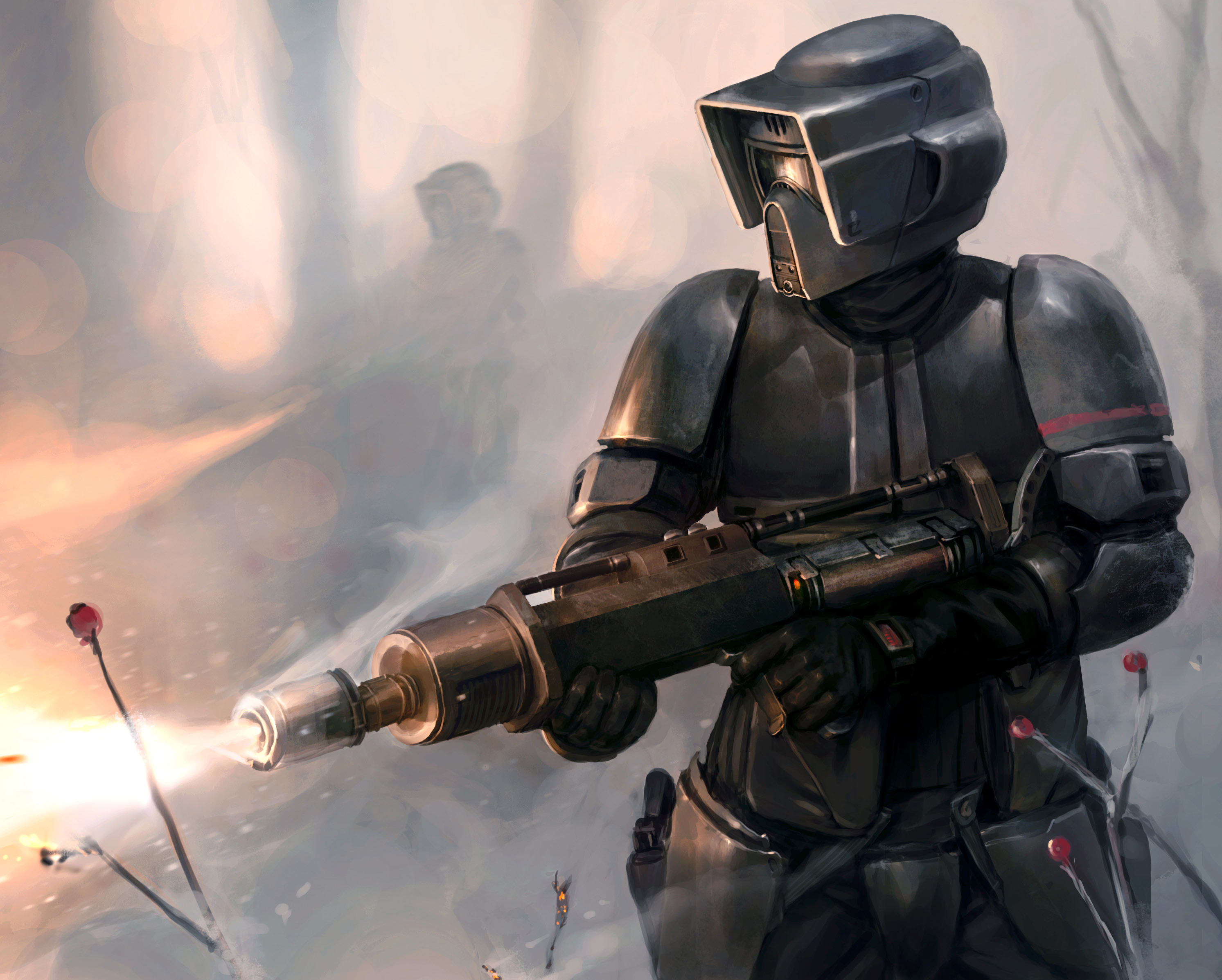 imperial black trooper