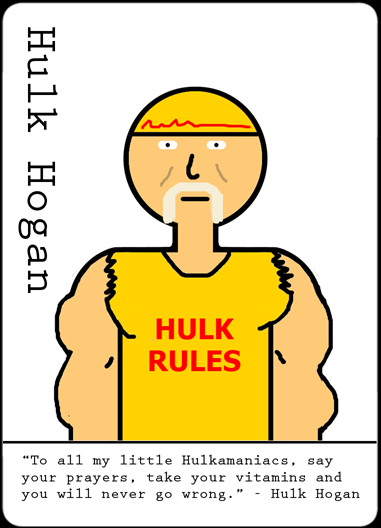 Aske Feje Bounce Day 5 Update: Hulk Hogan and Danny Devito Win A High Profile Court Case  (plus Hulk Hogan face mask details) | Famous Missions - Kickstarter Diary |  BoardGameGeek
