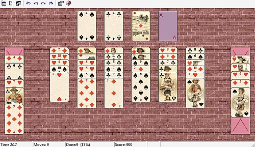 solitaire card game