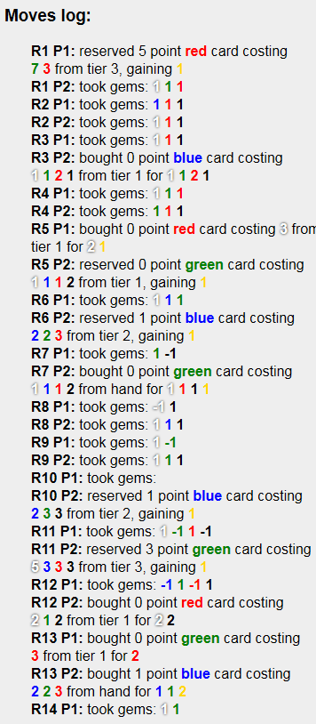 Simple Splendor AI | Splendor