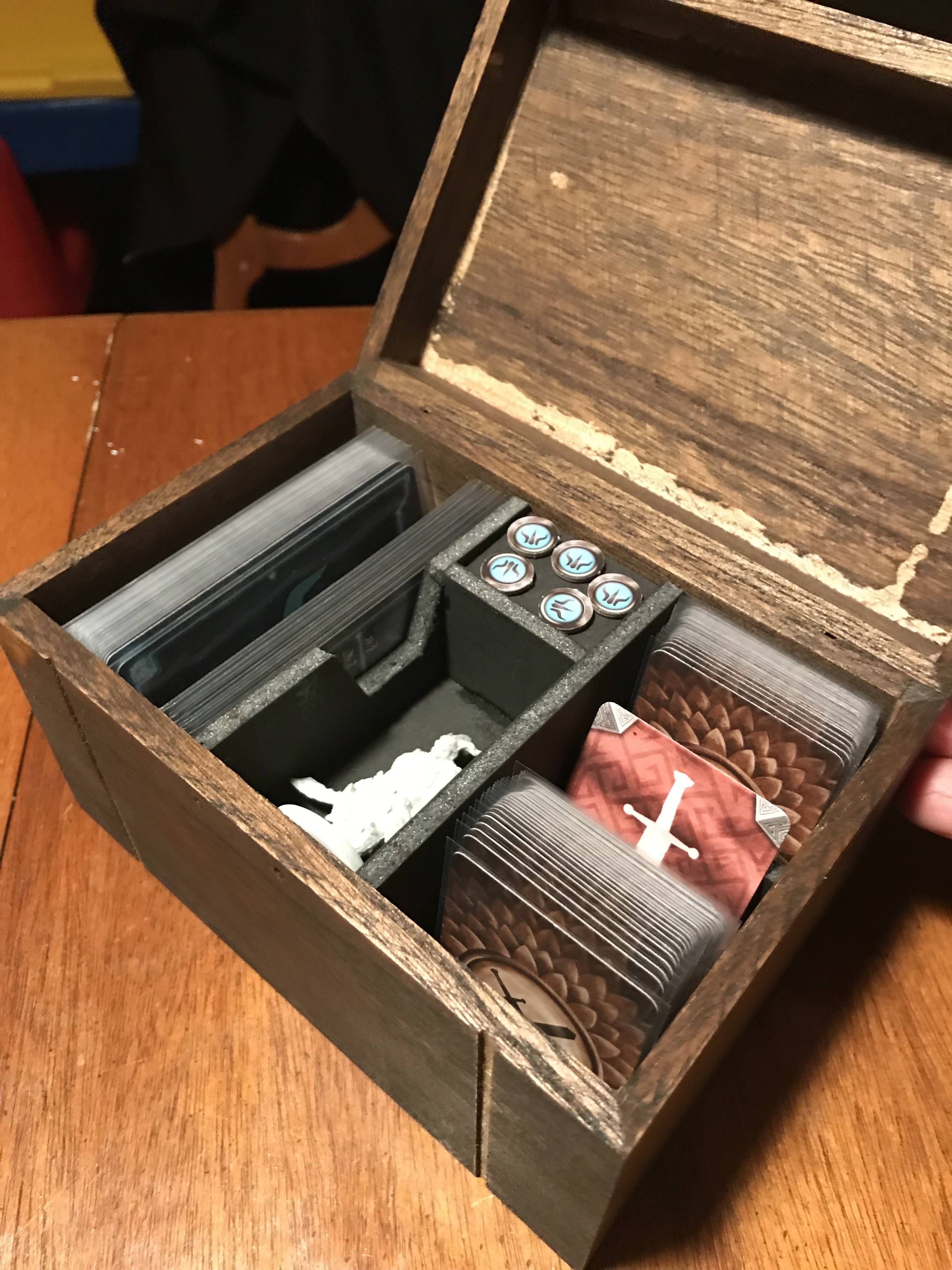 Custom "Treasure Chest" player box! (Finished!!) Gloomhaven