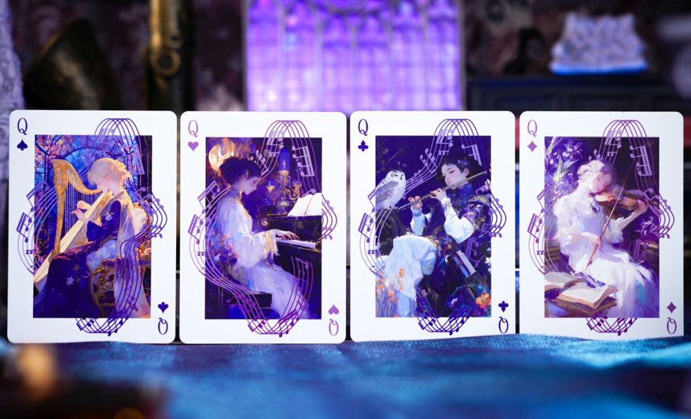 Echo & Thousand Mile Scroll Playing Cards by TCC Fashion