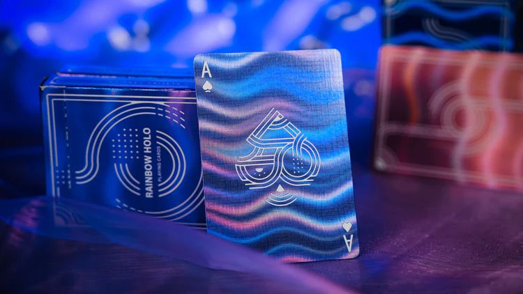 Rainbow Holo V2 Playing Cards by TCC Fashion | BoardGameGeek