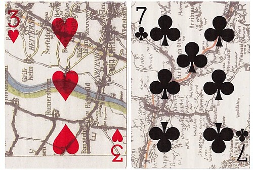 Escape Map Playing Cards