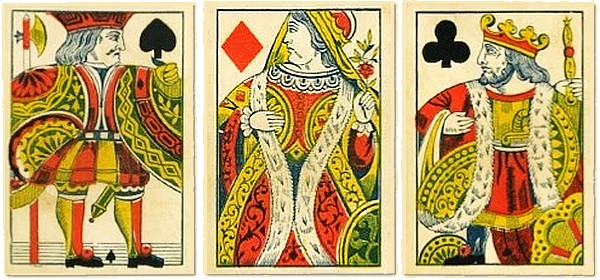 vintage playing cards