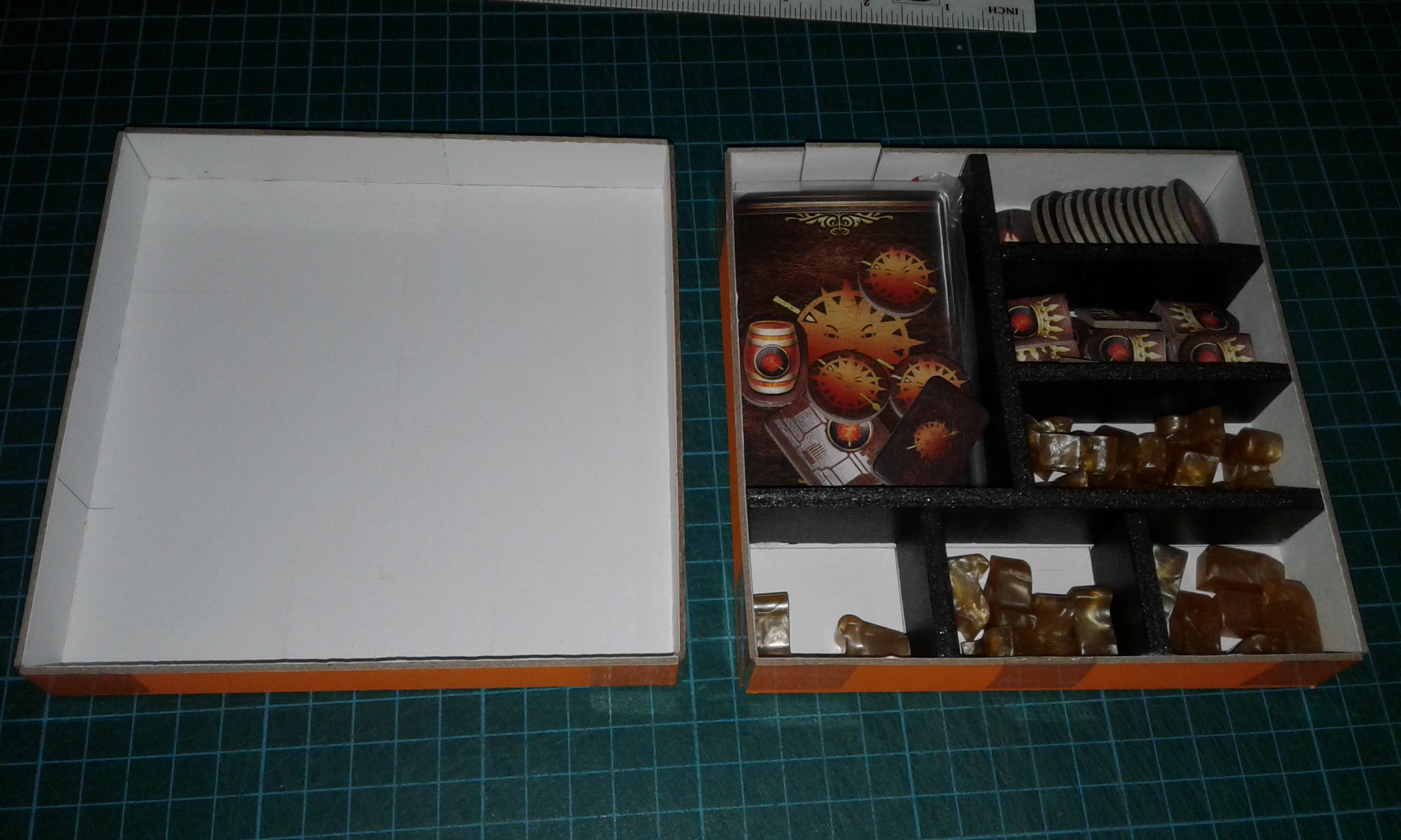 Foam core insert modifications BoardGameGeek