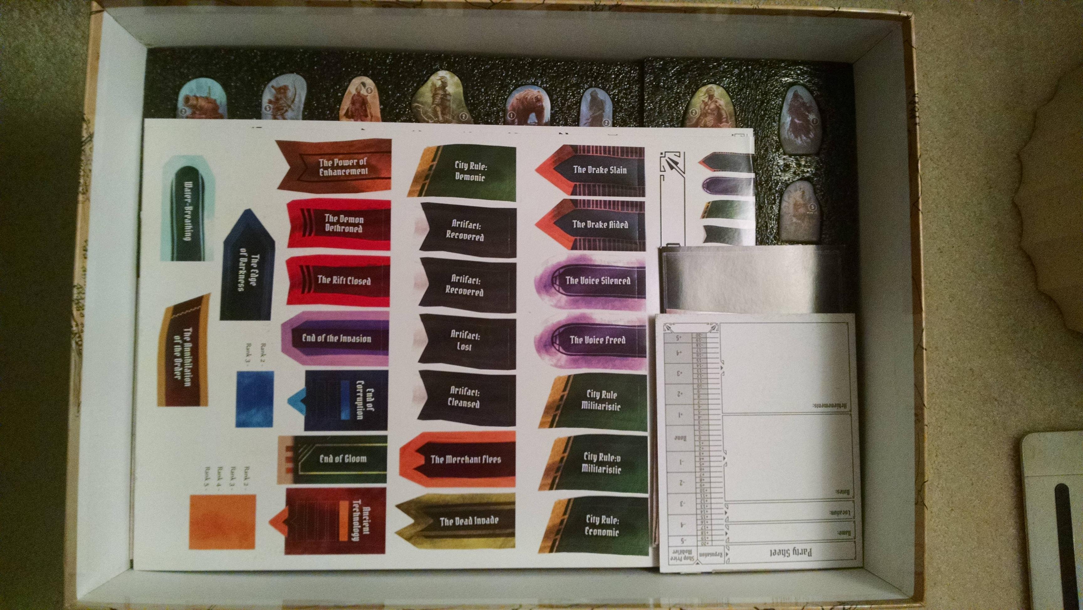 How to organize straight out of the box?