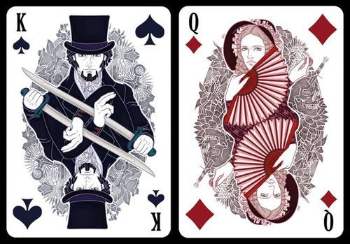 The Count of Monte Cristo playing cards