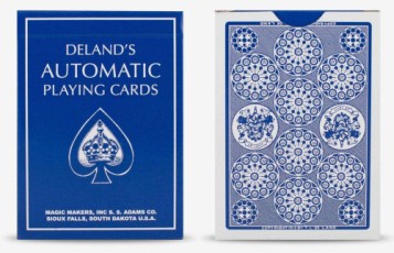 DE LAND'S MARKED RED DECK BY SS ADAMS STRIPPER MAGIC CARD TRICKS GIMMICK GAFF 