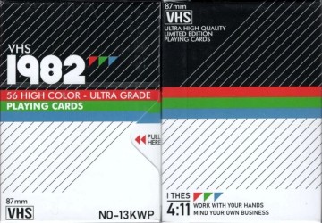 VHS 1982 deck