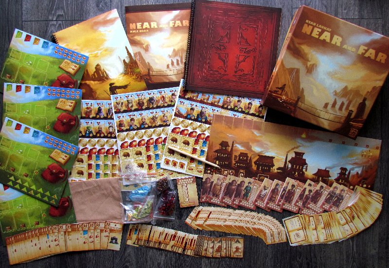 Review 626 By Deskovehry Near And Far Thousands Stories One Kingdom Boardgamegeek