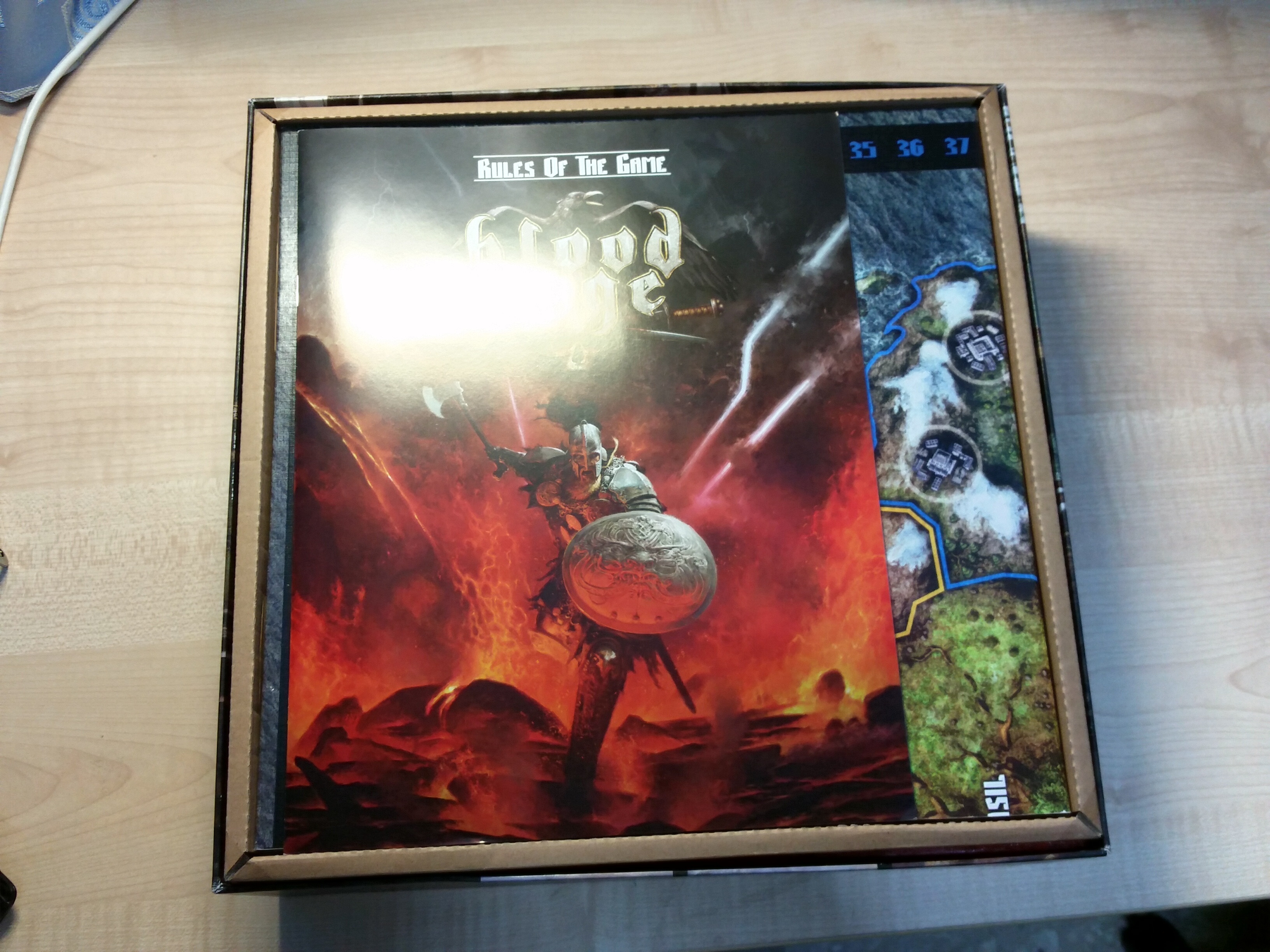 Foam Core + Mounting Board Storage Solution | Blood Rage