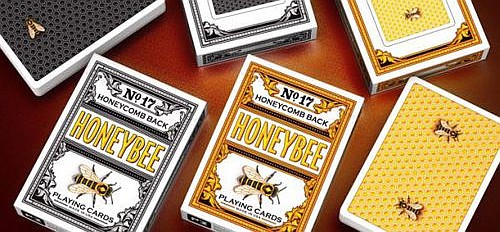 Honeybee playing cards
