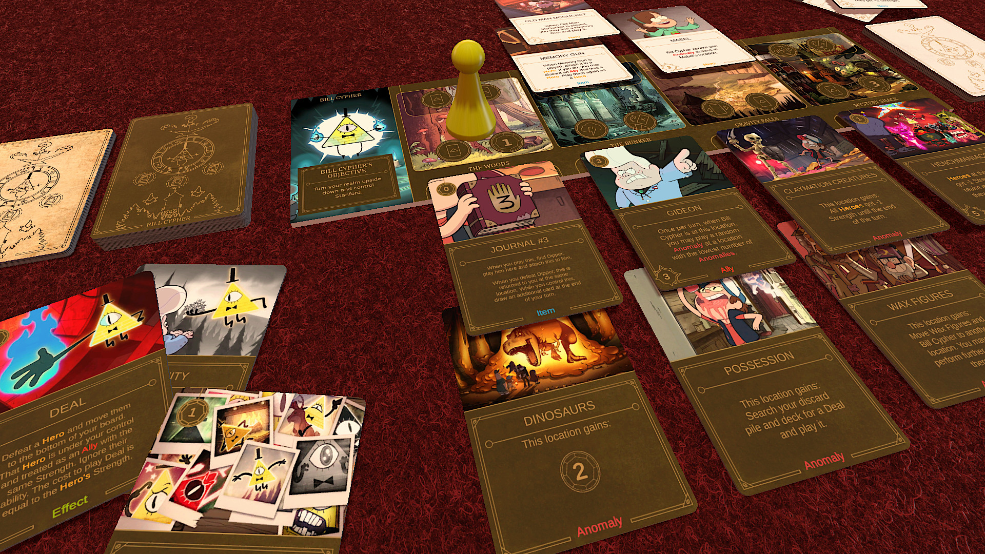 Playtesting Villainous fan expansions on Tabletop Simulator Disney