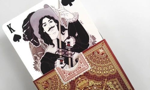 The Three Musketeers playing cards