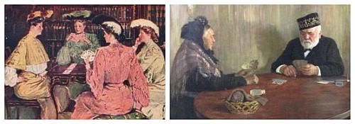 People playing cards