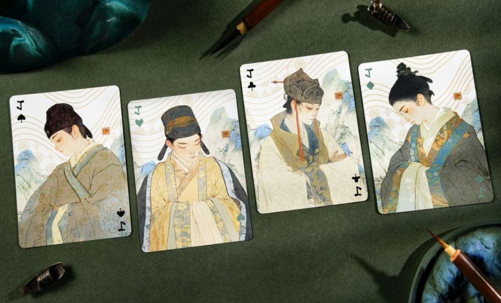 Echo & Thousand Mile Scroll Playing Cards by TCC Fashion