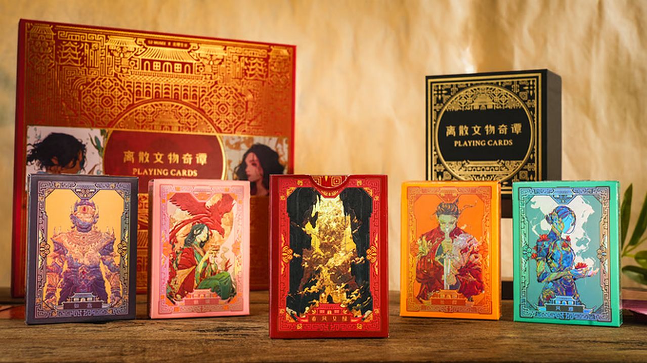 Kickstarter: Ancient Relics Playing Cards by 52 MUSÉE