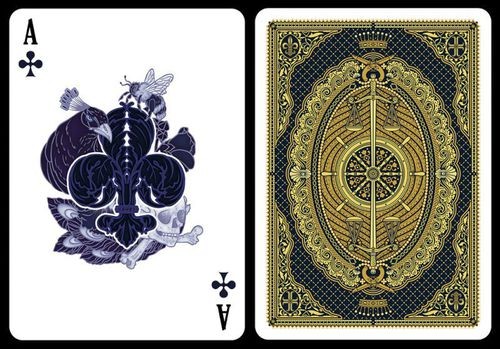 The Count of Monte Cristo plaiyng cards