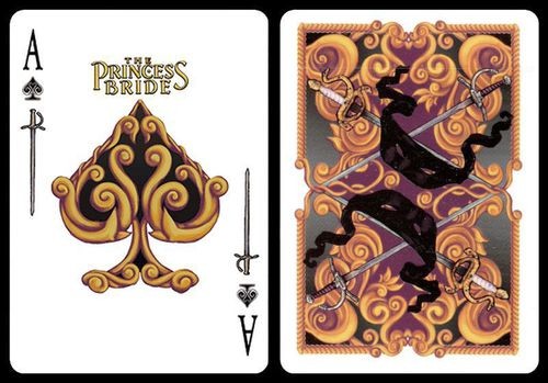 The Princess Bride playing cards