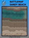 RPG Item: Battlemap Sandy Beach