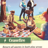Agent Avenue: Ceasefire Promo Card