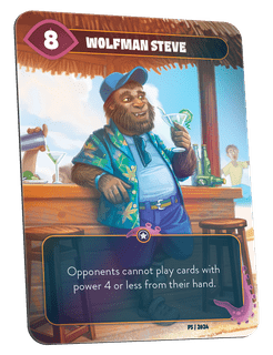 Mindbug: Wolfman Steve Promo Card