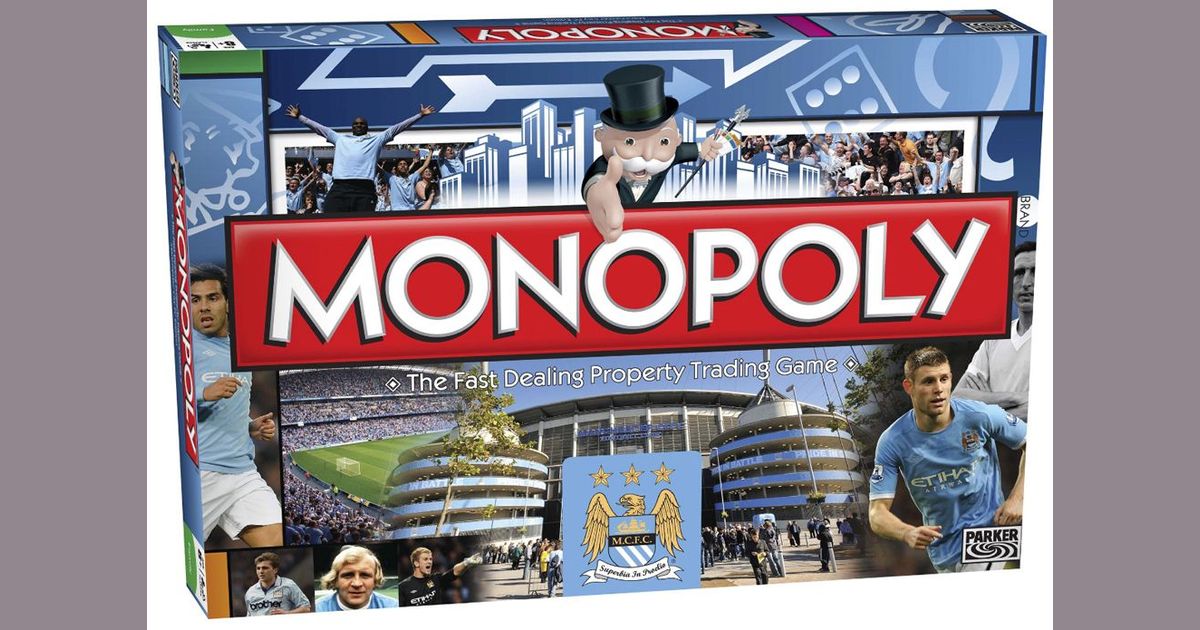 Winning Moves Manchester Monopoly Board Game 