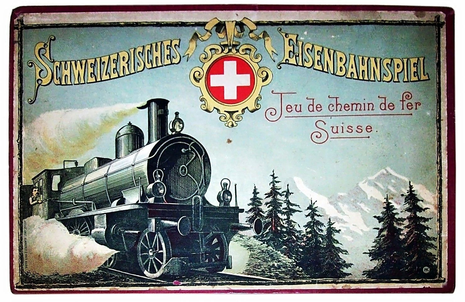 Eisenbahn-Spiel