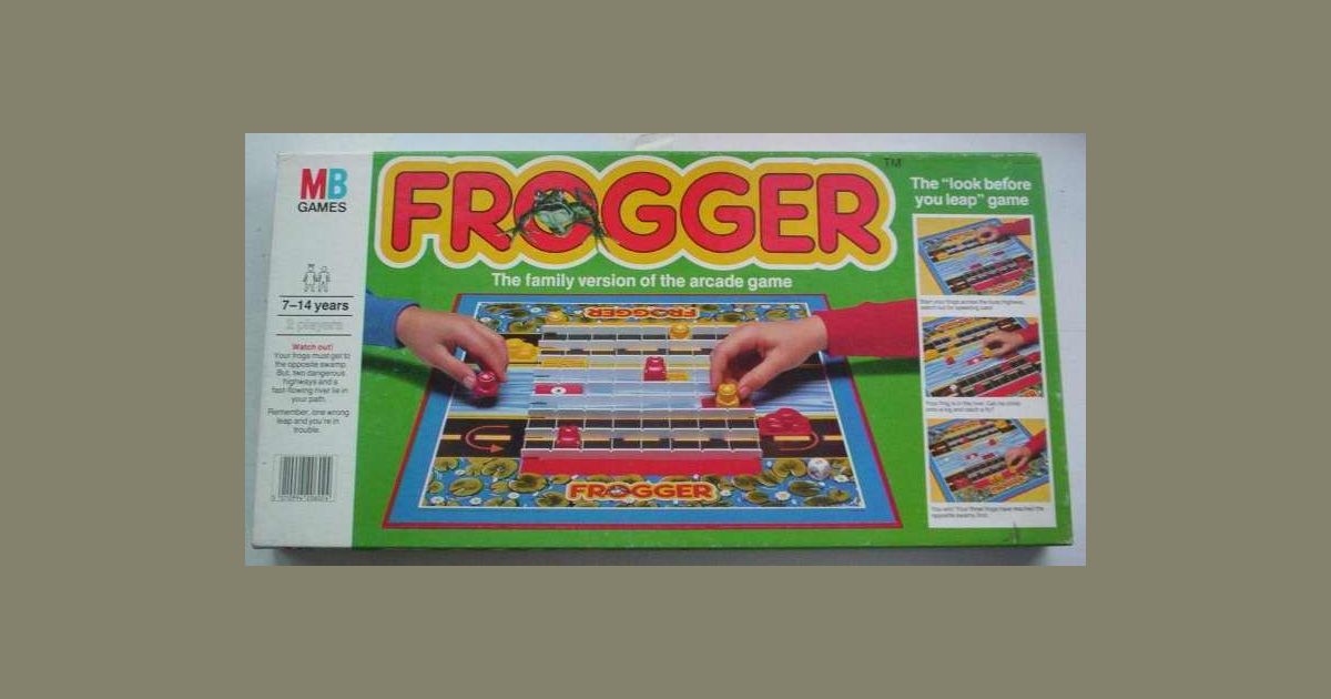 Frogger Board Game BoardGameGeek