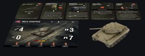 World of Tanks Miniatures Game: American – M24 Chaffee Expansion