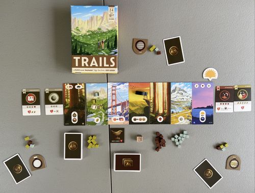 Game Overview: TRAILS, or Pacing the Land for Points