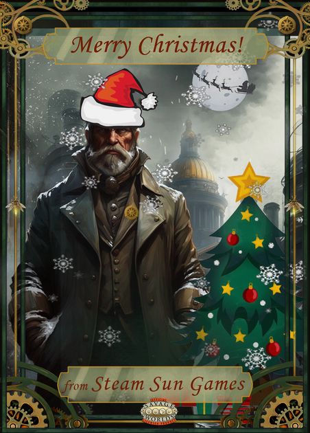 Merry Christmas and happy New Year to everyone! | The City of the Steam