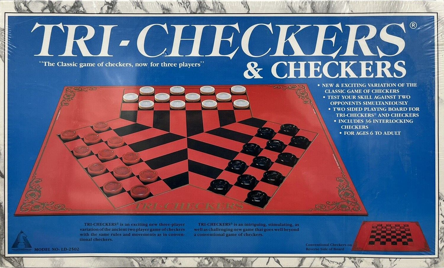 Coperta Tri-Checkers