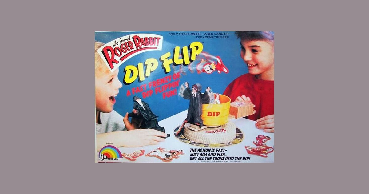 Who Framed Roger Rabbit: Dip Flip | Board Game | BoardGameGeek