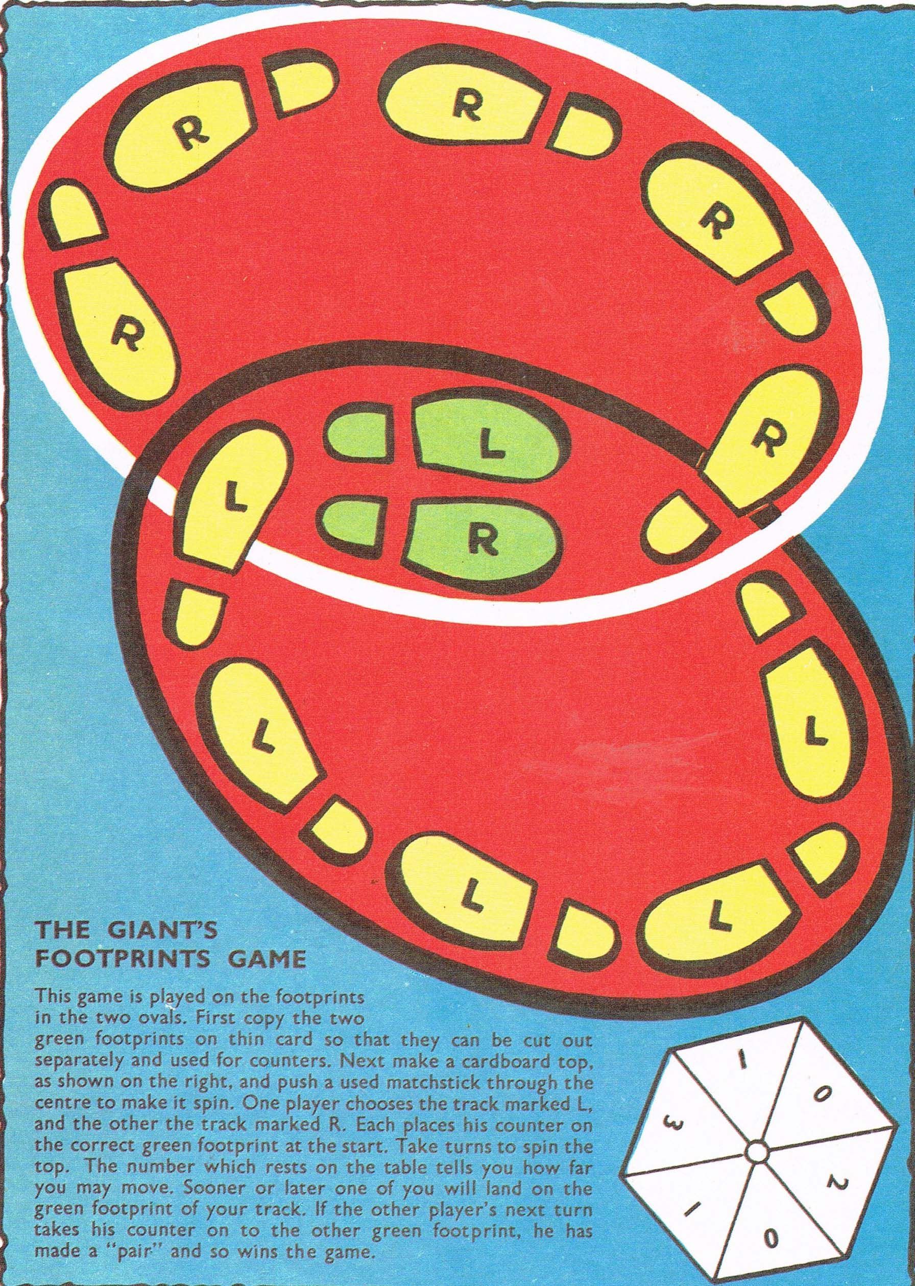 The Giant's Footprints Game