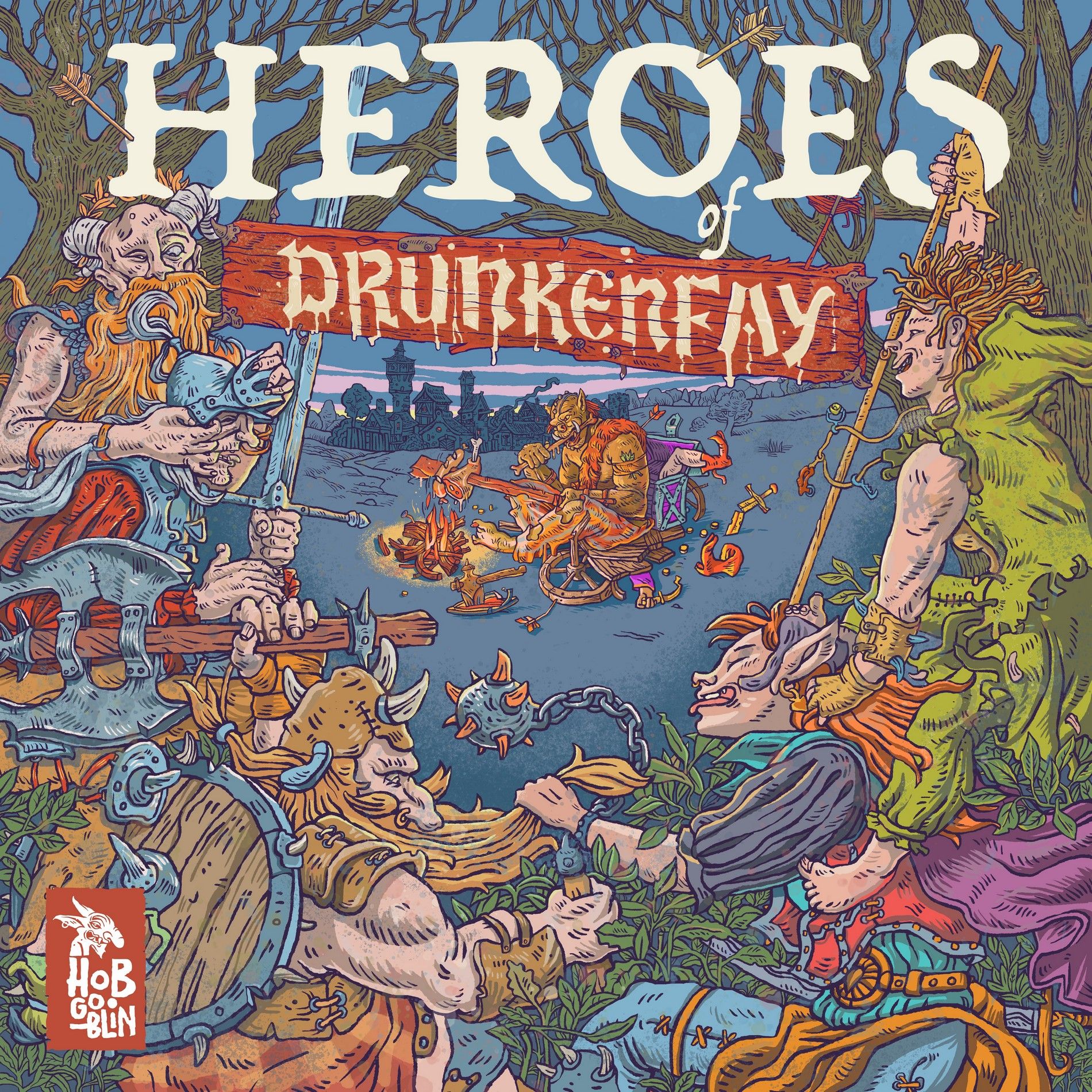 Cover art for Heroes of Drunkenfay