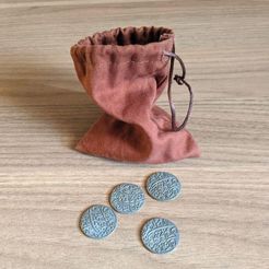 Pax Pamir (Second Edition): Metal Coins & Cloth Bag