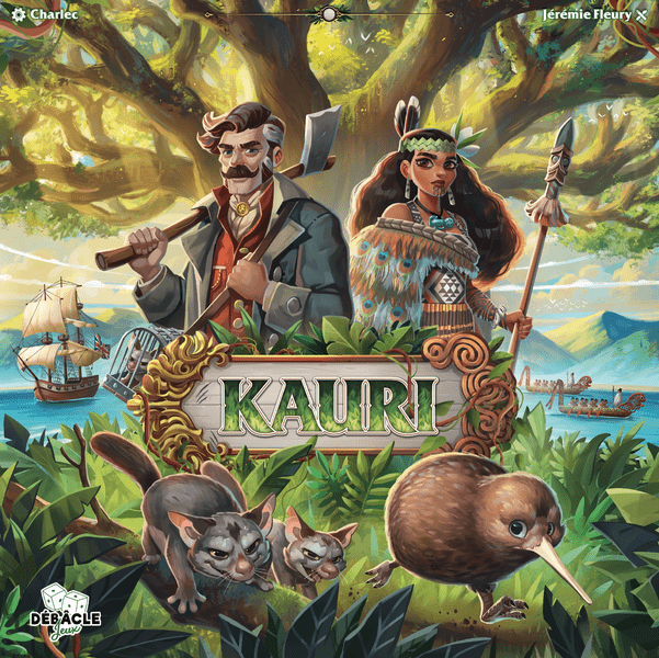 Kauri, Débâcle Jeux, 2023 — front cover (image provided by the publisher)