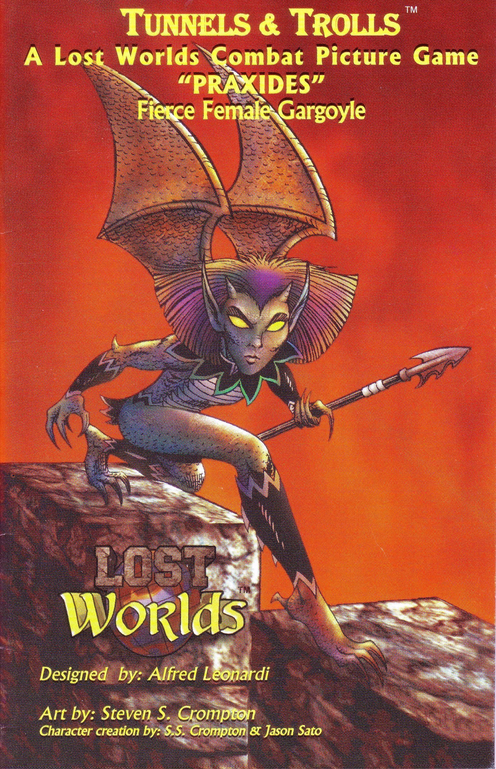 Lost Worlds: "Praxides" Fierce Female Gargoyle