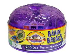 Hasbro Cranium Brain Breaks 200 One-minute Mini Games 2010 for sale online