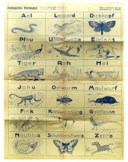 Zoologisches Kettenspiel