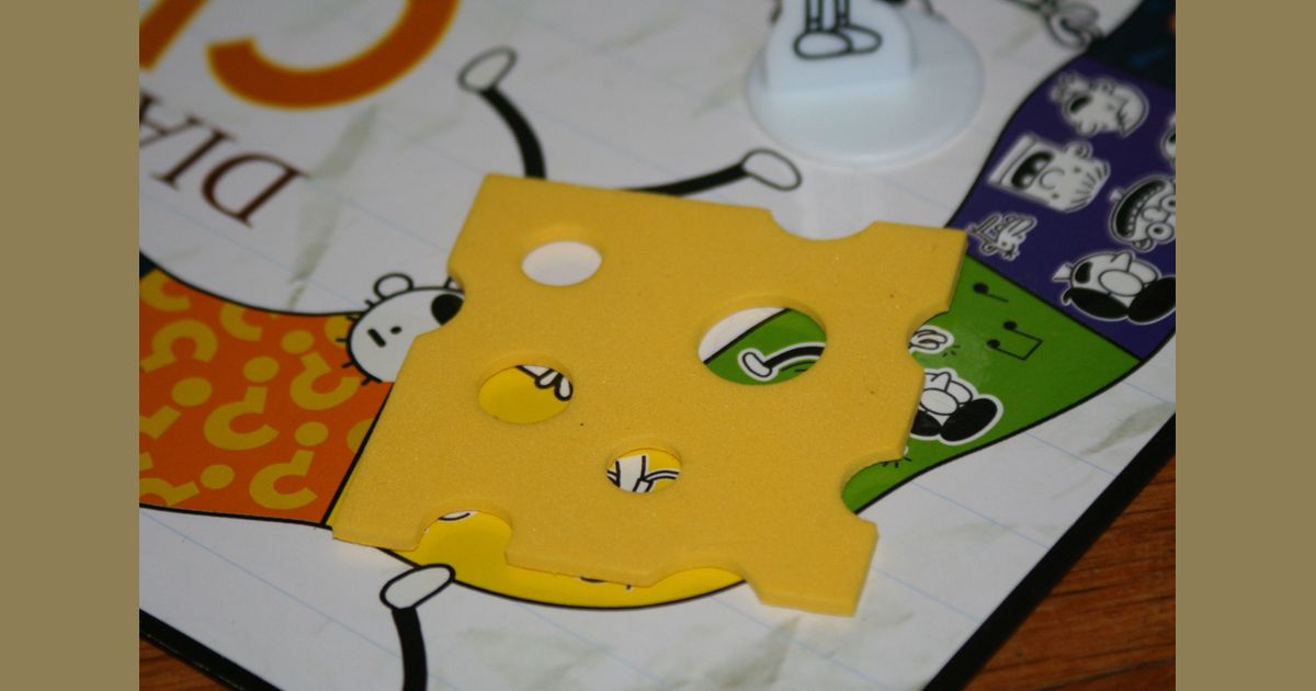 diary of a wimpy kid cheese touch board game rules