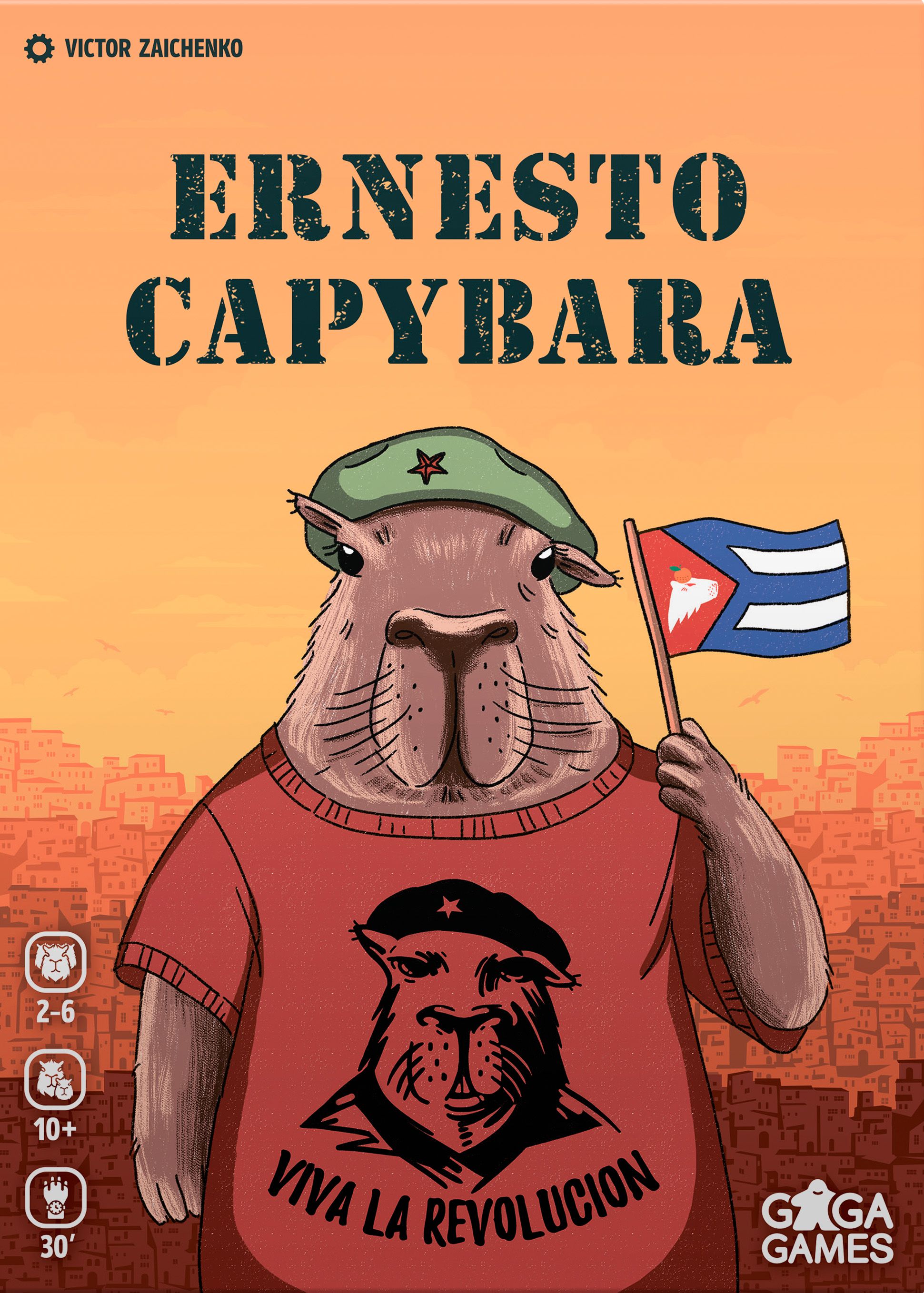 Boîte du jeu Ernesto Capybara