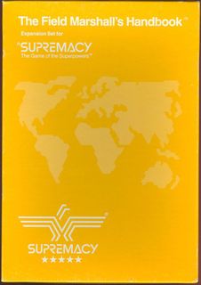 Supremacy: Field Marshall's Handbook