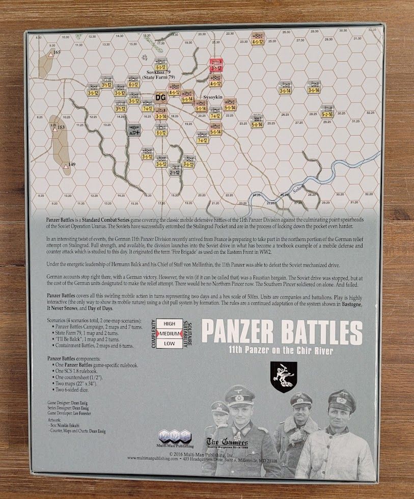 Product Details | Panzer Battles: 11th Panzer on the Chir River 