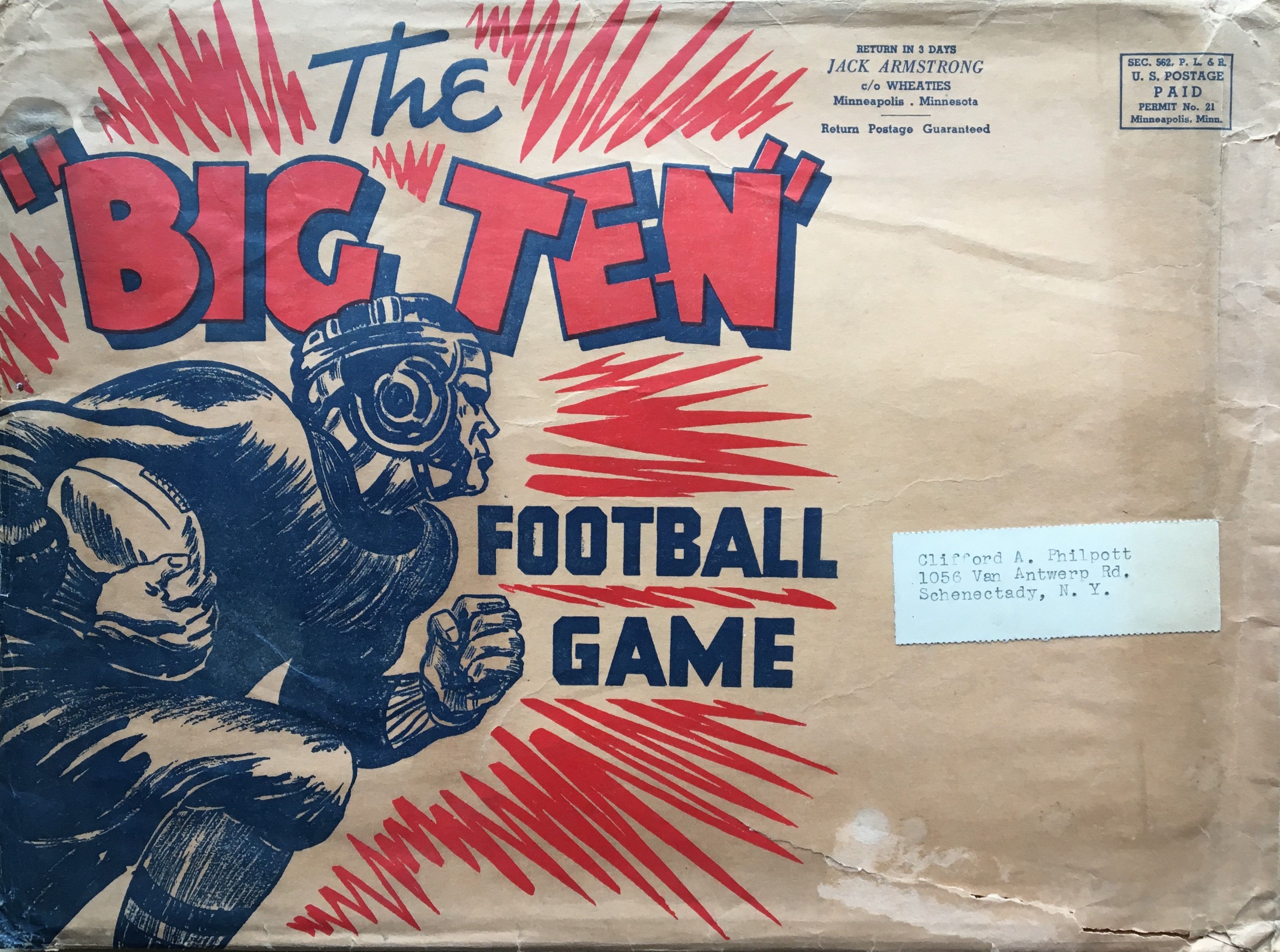 The Big Ten Football Game