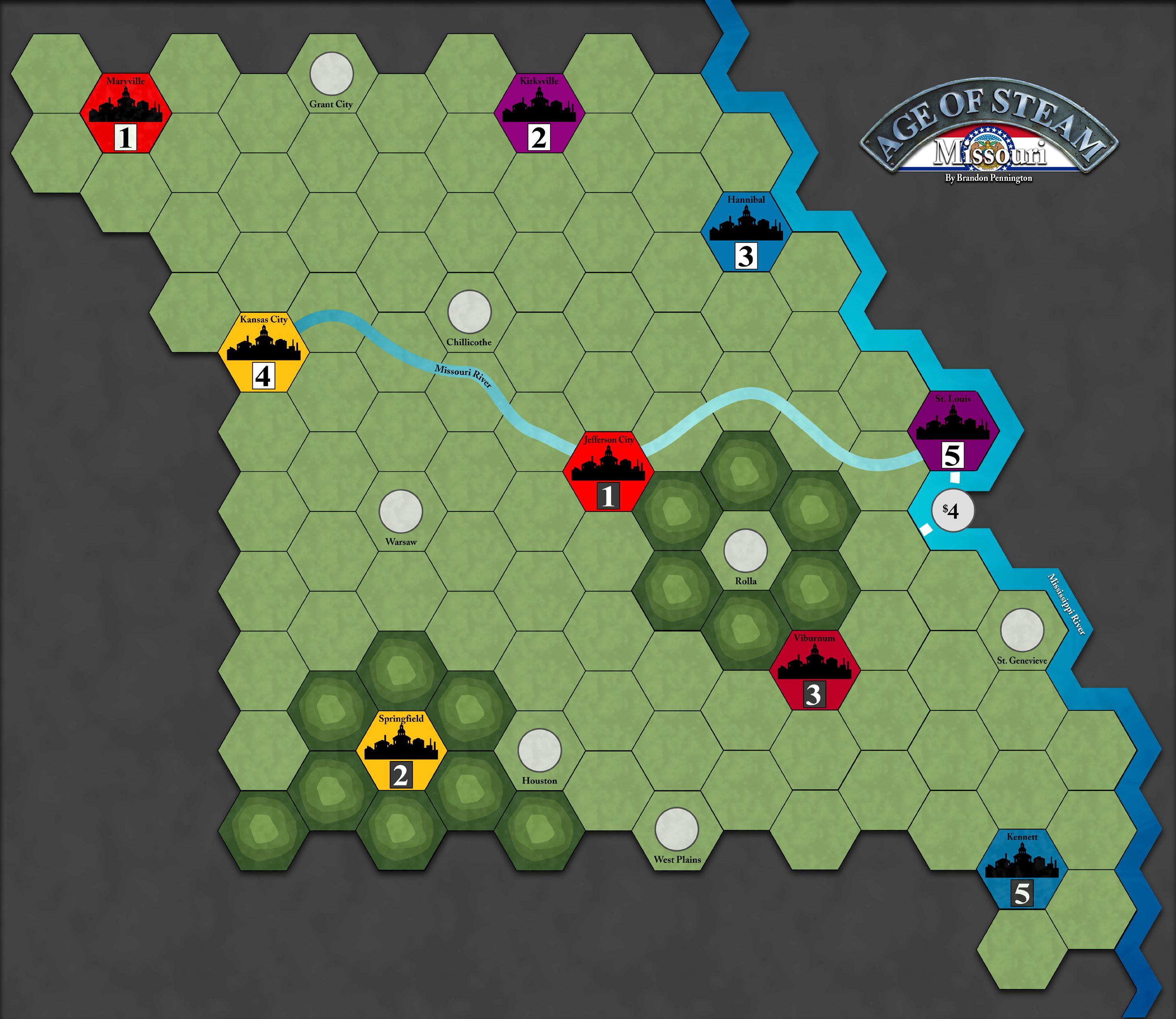 Missouri (fan expansion for Age of Steam)